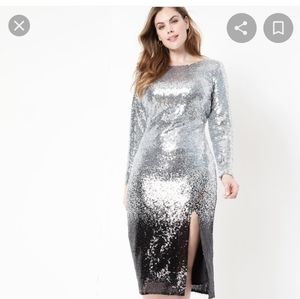 NWT sequin ombre dress from Eloquii